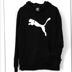 Puma Black Hoodie Sweatshirt